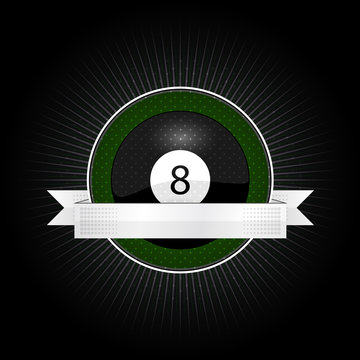 billiards emblem
