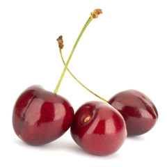 Cherry isolated on white background
