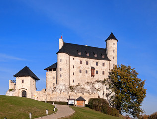 Fototapeta na wymiar Bobolice Castle in Poland