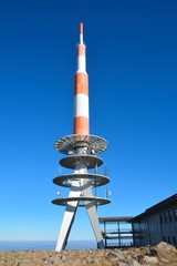 Sendemast auf dem Brockengipfel