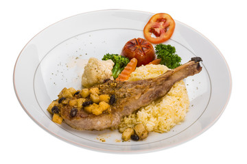 Pork t-bone steak