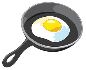 Fried Egg Vector