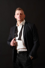 Young Businessman suit