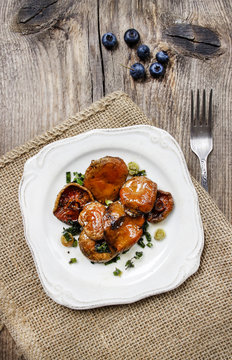 Saffron milk cap mushrooms