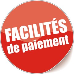 étiquette facilités de paiement