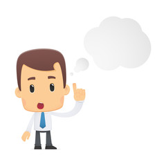 manager in various poses for use in advertising, presentations,