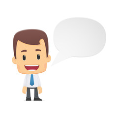 manager in various poses for use in advertising, presentations,