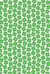 lucky clover on white background