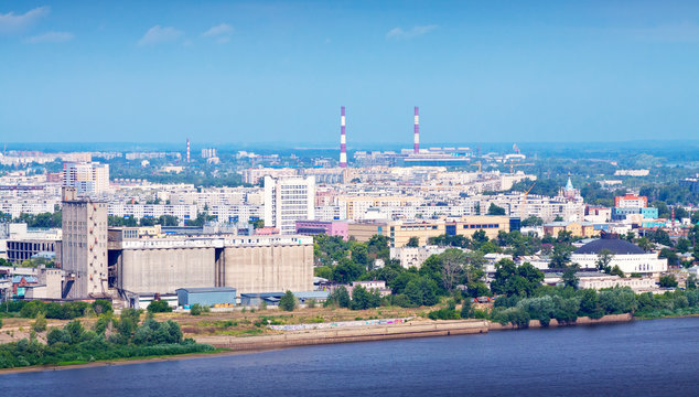   industry district at Nizhny Novgorod