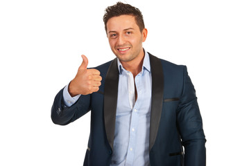 Successful business man