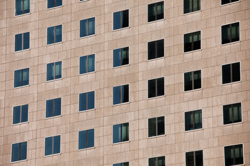 Facade of a Modern Office Building