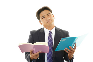 苦悩するビジネスマン