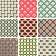 abstract seamless patterns