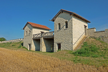 rekonstruiertes Römerkastell