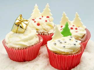 Cupcakes de navidad