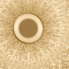 Vintage gold background