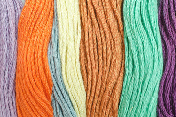 Colored wools