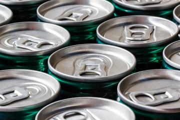A group of cans background