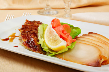 Carpaccio of salmon