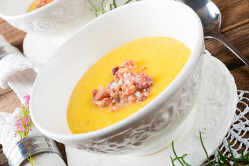 Cream  soup of potato