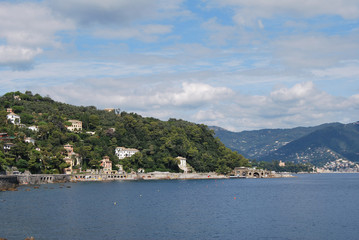 Fototapeta premium la strada per Portofino