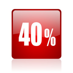 40 percent icon