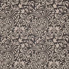 Seamless background in the style of Damascus