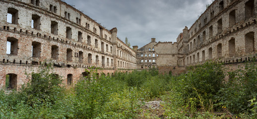 Old industrial building in Gdansk