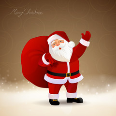 Vector Illustration of Santa Claus