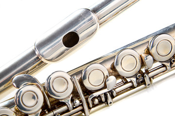 Naklejka premium Querflöte