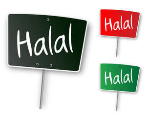 Ardoise "Halal"