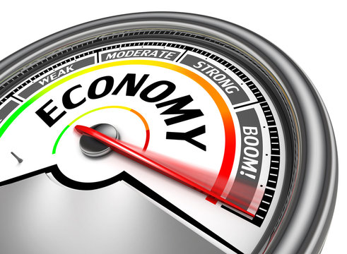 economy conceptual meter