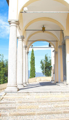 churchyard of a sanctuary