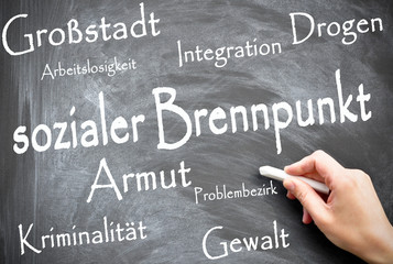 sozialer Brennpunkt