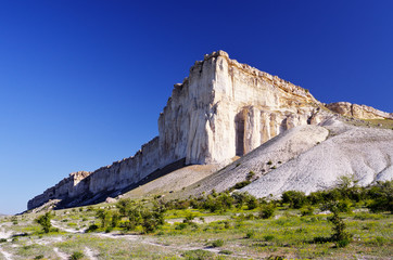 Fototapeta na wymiar Rock in the valley