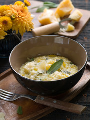 Risotto with pumpkin