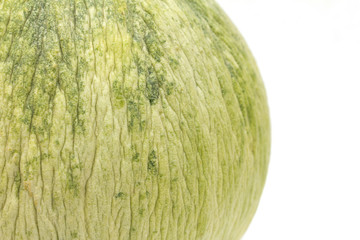 melon on a white background