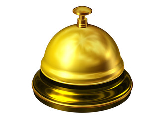 golden Desk bell