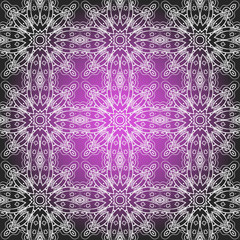 seamless ornamental abstract pattern