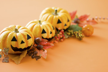 ハロウィンのカボチャ
