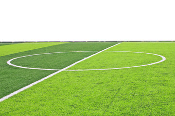 Obraz premium Soccer football field stadium