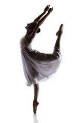 Fototapeta premium Female ballet dancer