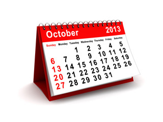 october 2013 calendar