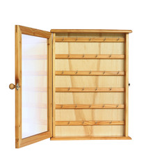 Keys cabinet isolated on white background