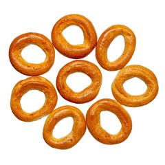 Fototapeta premium Ring shaped rolls