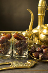 ramadan food also known as kurma , Palm dates