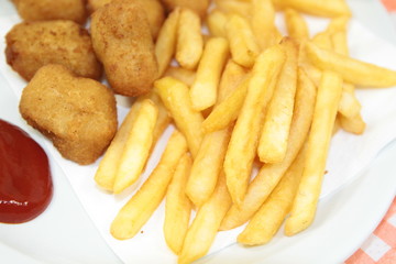 nuggets de volaille