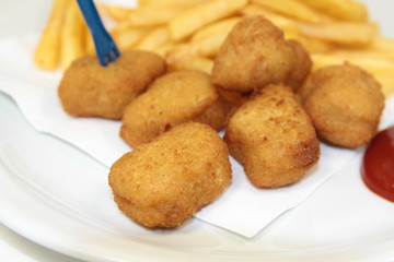 nuggets de volaille