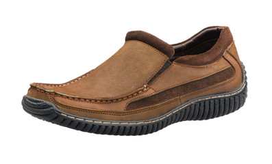 A casual leather men shoe for working day or travel