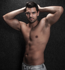 Obraz premium Sexy young man